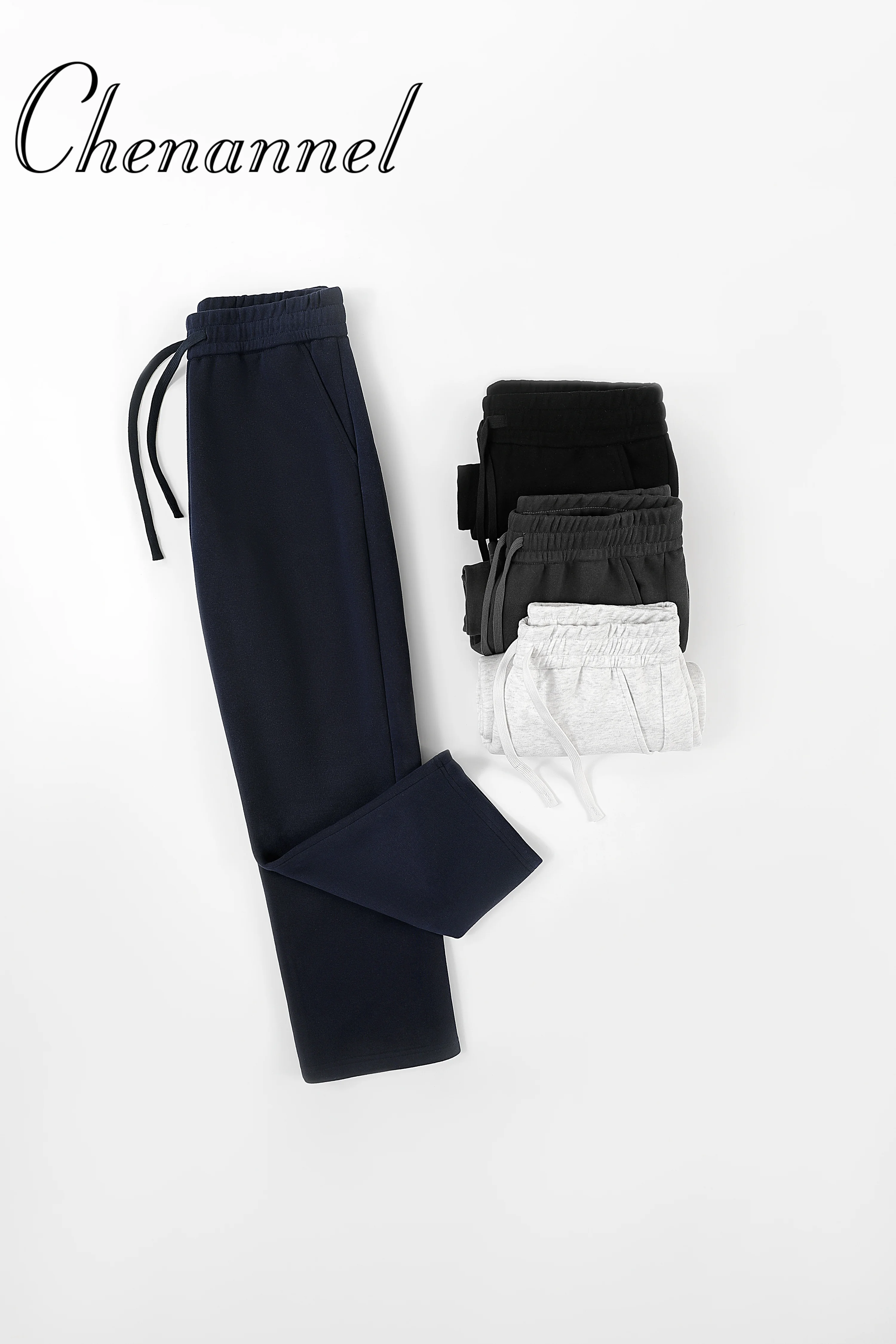 

Slim Fit Sports Pants New Style Spring Summer Autumn Casual Slim Straight Leg Sweatpants Banana Wide Leg