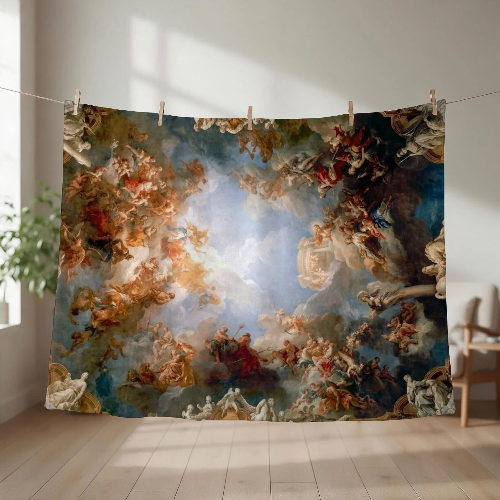 Early Renaissance Art Throw Blanket Furrys blankets ands Soft Big Decorative Throw Blankets