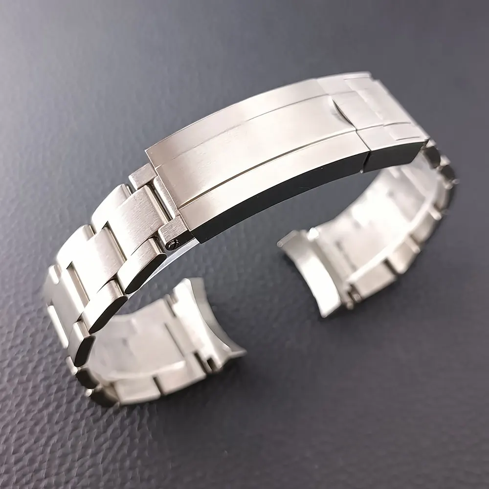 NH35 High-quality 40.5mm Silvery GMT Have Chapter Ring Steel Case Fit NH34 NH35 NH36 Movement Sapphire Glass Watch Box image 3