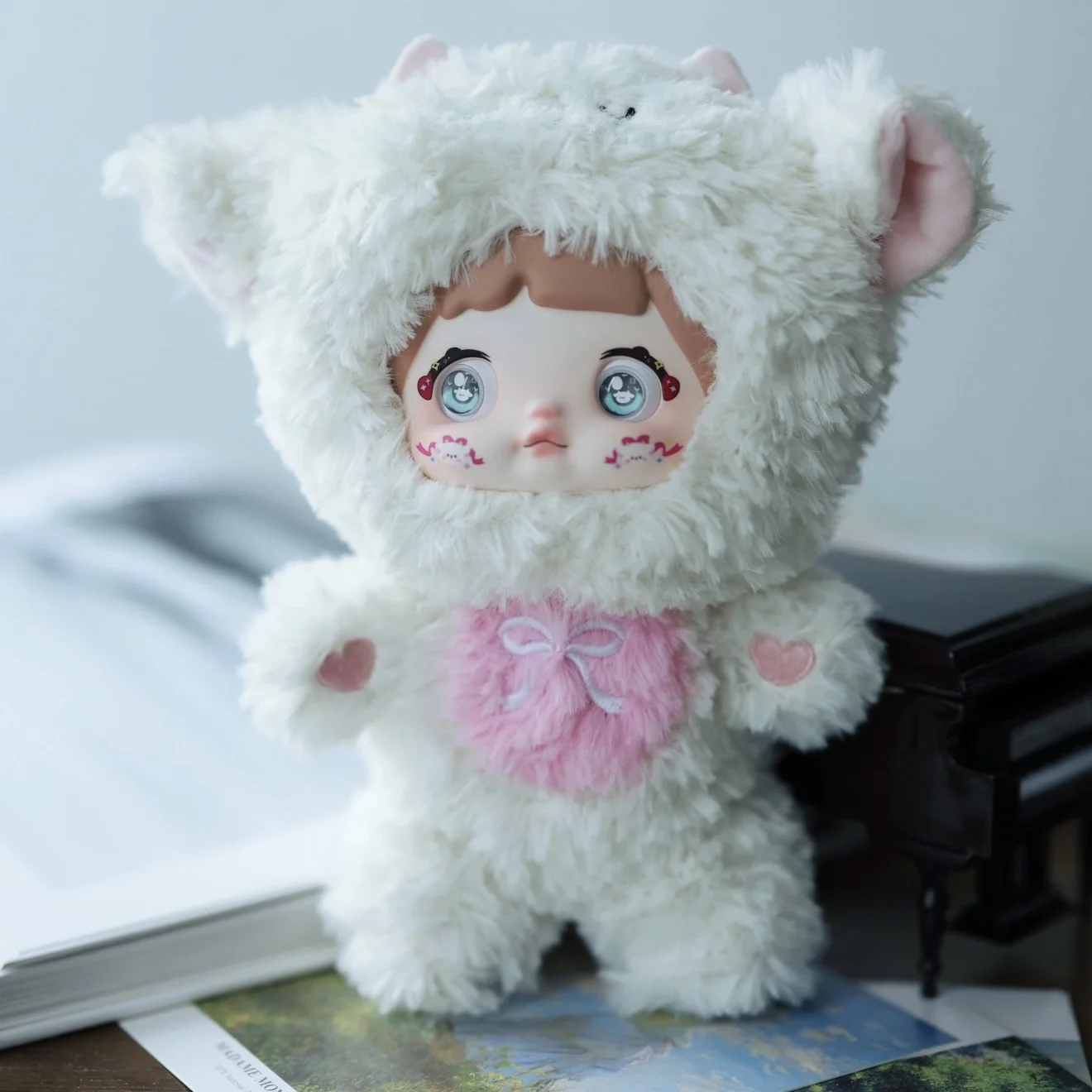 

Nommi Cute Never Close Series Plush Trendy Handmade Yang Chaoyue Same Style Pendant Vinyl Gift Cute Baby Girl Children Or Adults