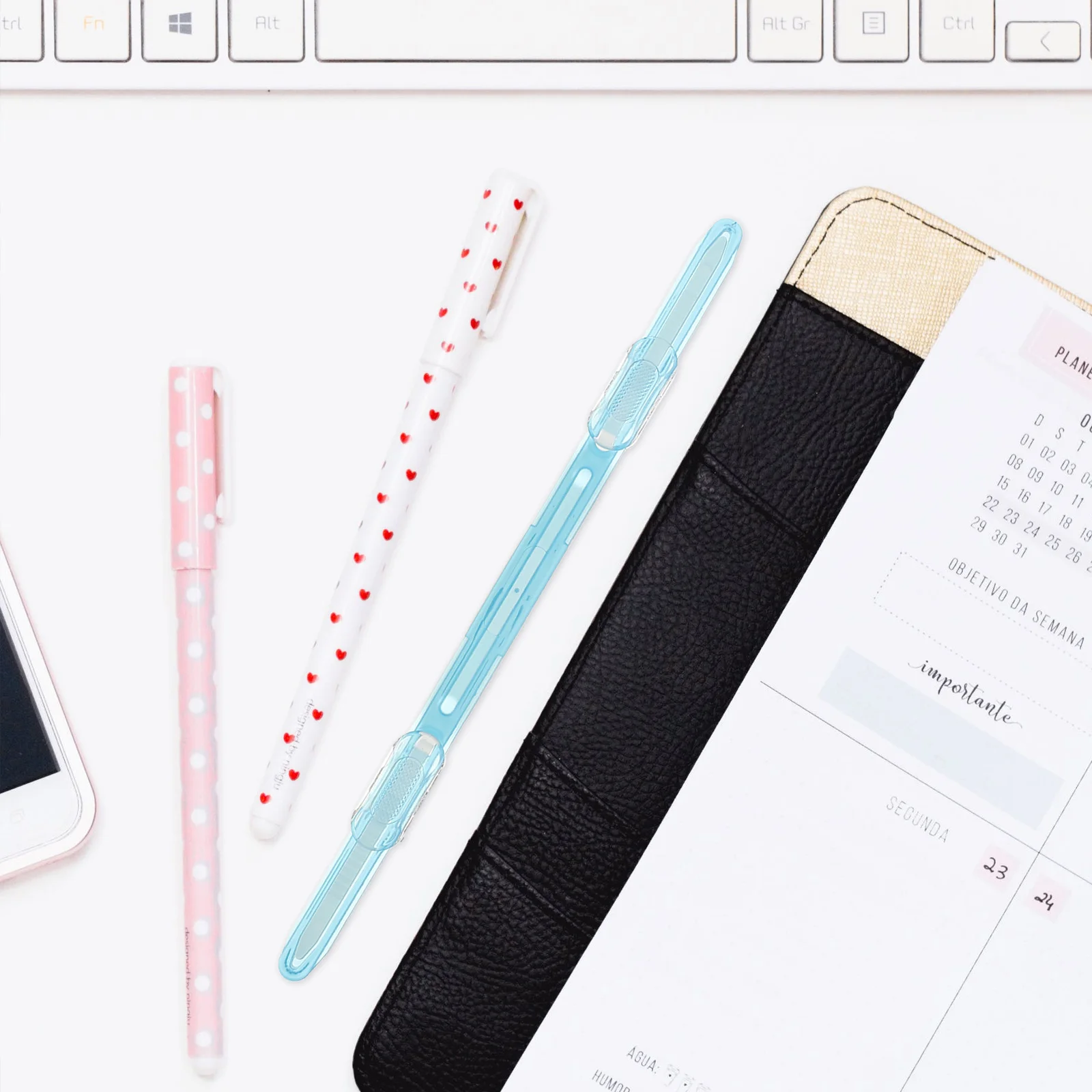 คลิปหนีบกระดาษแบบพกพา 20 ชิ้น ติดตั้งง่าย ถอดออกง่าย สำหรับเย็บเอกสาร เครื่องเขียน คลิปพลาสติก