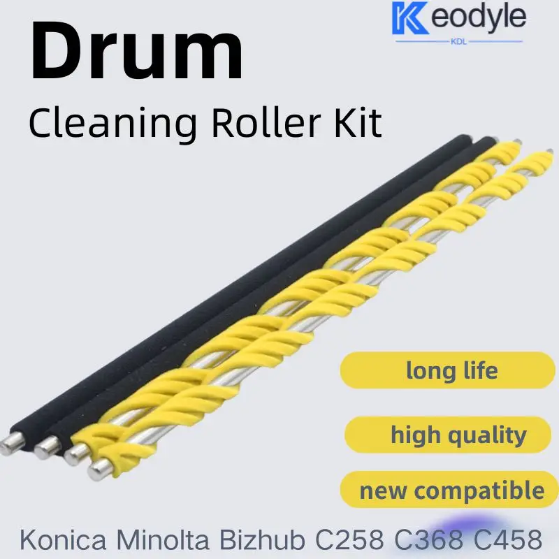 High Quality Drum Cleaning Roller For Konica Minolta Bizhub C258 C308 C368 C458 C558 C658 C250i C300i C360i Copier Spare Parts