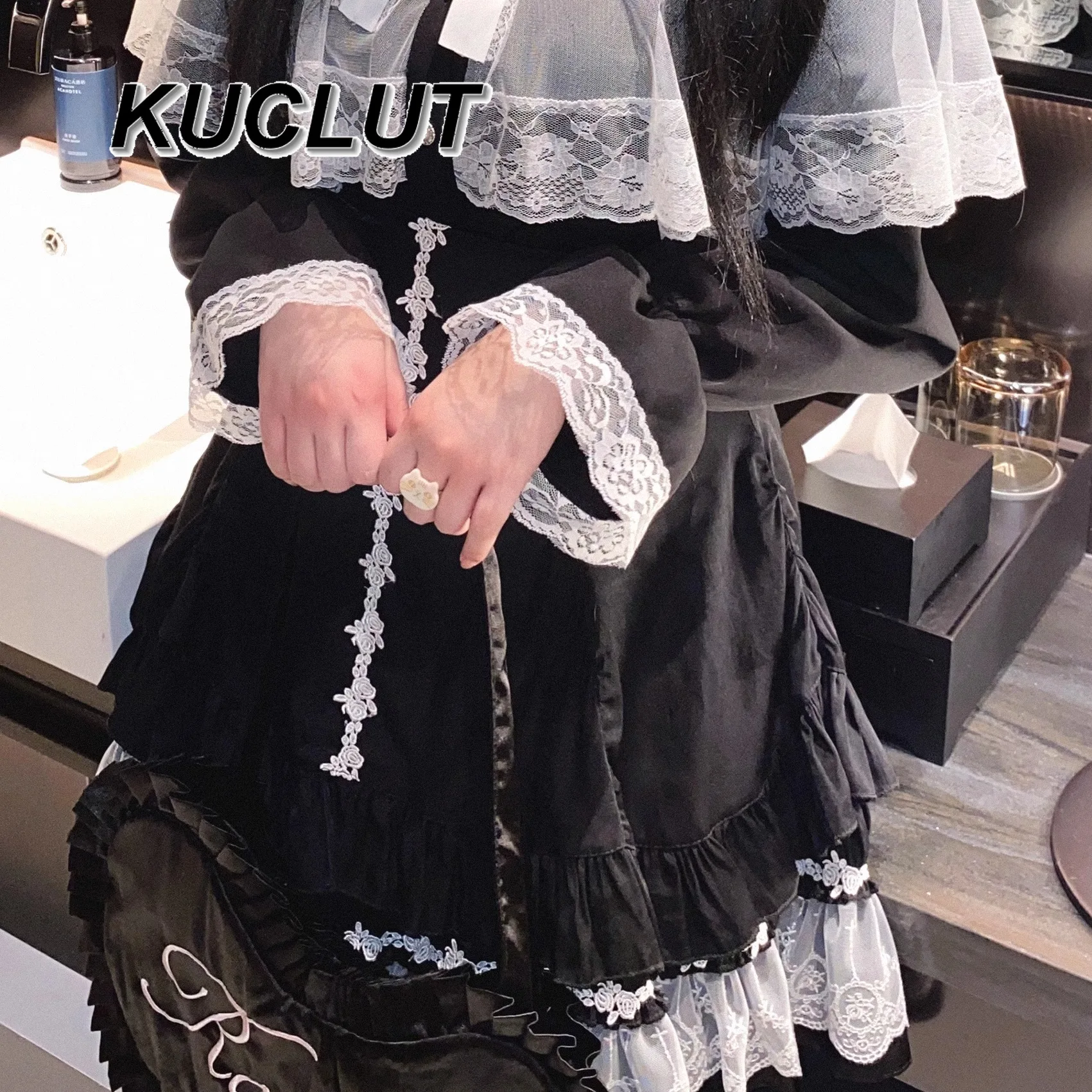 

Lace Cross Pattern Lace Women's High Waist Skirt Sweet and Cute Fashion Japanese Style Fashion Casual Short Skirts for Lady