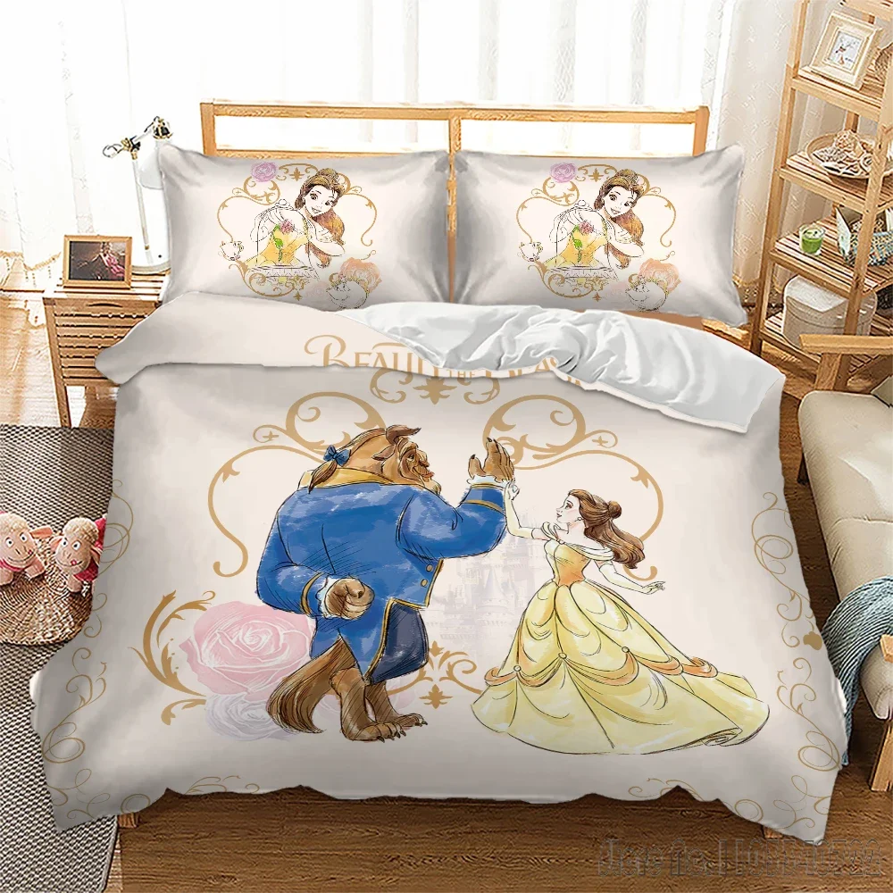 

Aladdin's Magic Lamp Jasmine Princess Duvet Cover Set HD Comforter Cover for Kids Bedding Sets Bedclothes Bedroom Decor