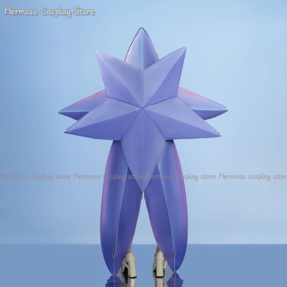 Mega Starmie Strój Cosplay w Kształcie Gwiazdy Akcesoria do Gier Interesująca Kolekcja Dekoracja Prezent na Boże Narodzenie Ubranie Prezent