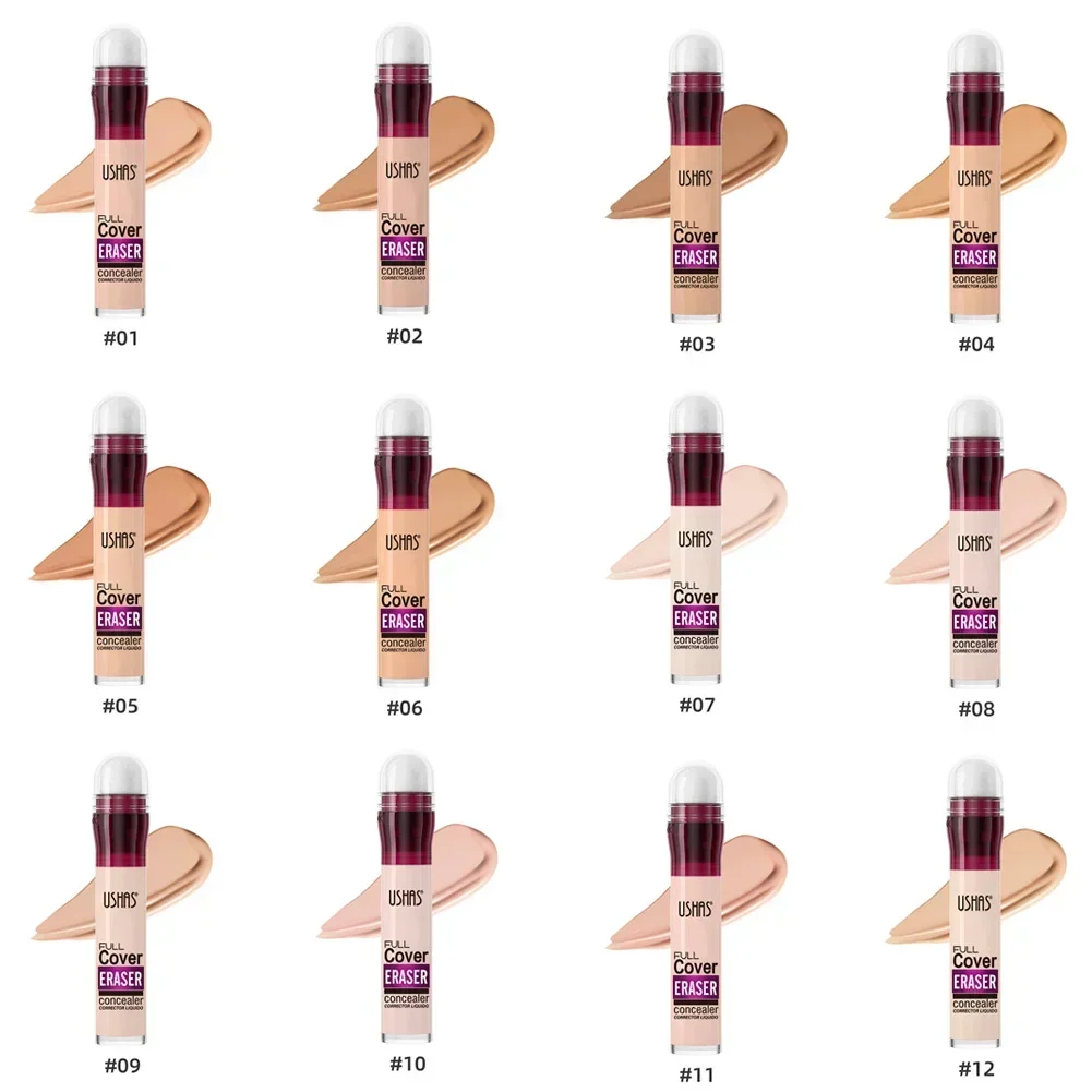 Gesichts Concealer Schwamm Kopf matt flüssige Foundation Make-up Öl Kontrolle langlebige BB Creme wasserdicht aufhellen Kosmetik