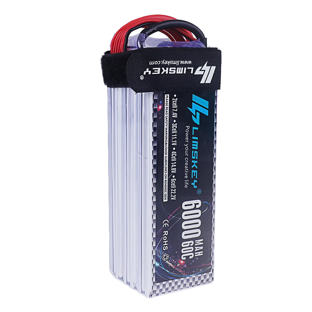 Batterie LiPo 7,4V 11,1V 14,8V - 4S Lipo Battery 14.8V 6000Mah avis et prix