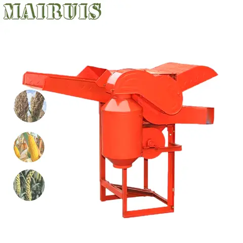 MairuisMultifunctional Small Household Rice Wheat Grain Multiple Crops Thresher Millet Soybean Rapeseed Sorghum Threshing Machin