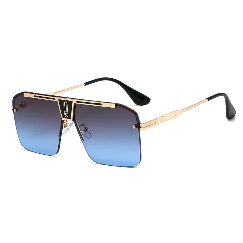 New Arrival Brand Design Gentleman Sun Glasses With Large Square Frames Stylish With Sophisticated And Tasteful Sunglasses Men