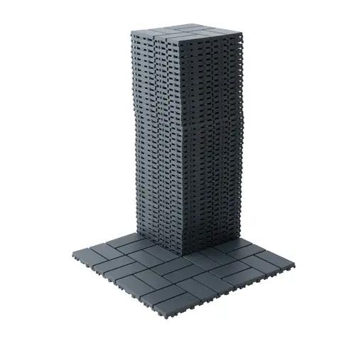 44 पैक इंटरलॉकिंग पैटियो डेक टाइल्स-12x12 इंच, पूलसाइड, बालकनी, पिछवाड़े के लिए आसान इंस्टालेशन - टिकाऊ पॉलीप्रोपाइल 8 best sales अलंकार - №1