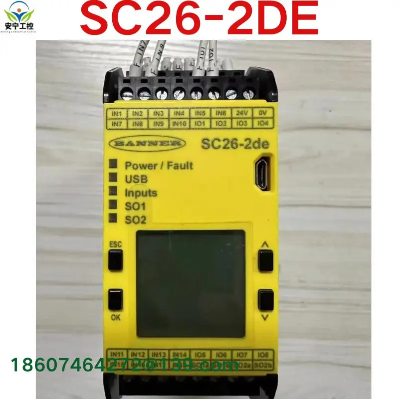 

Тест б/у ОК. Реле безопасности SC26-2DE