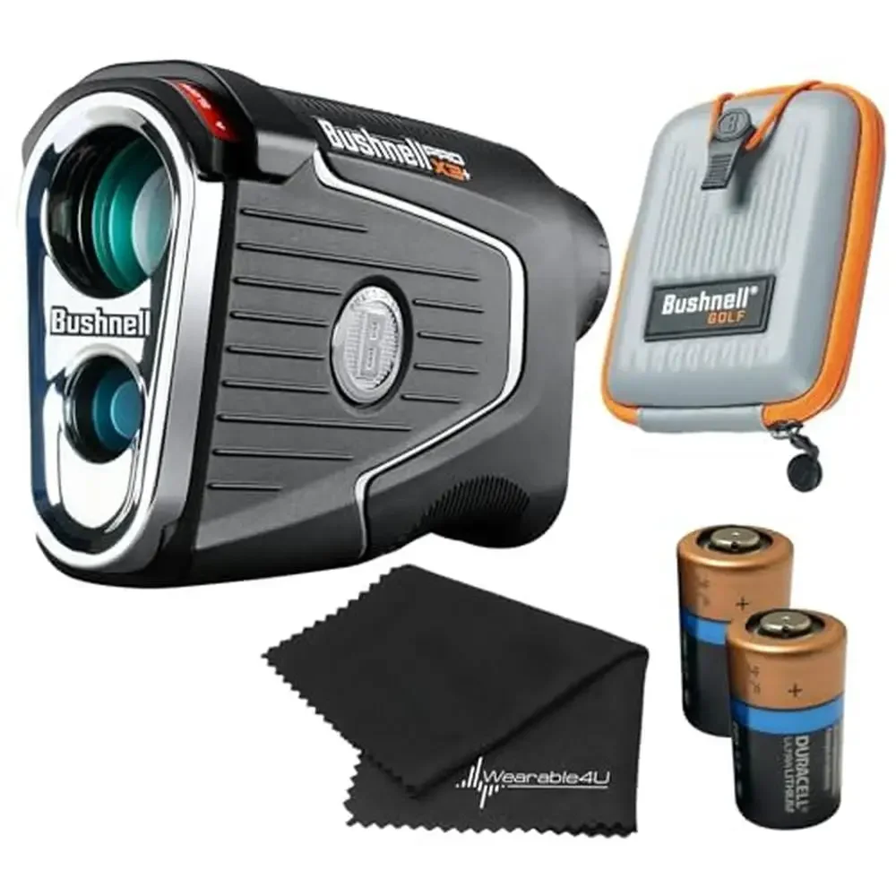 Advanced Laser Golf Rangefinder with Wind Analysis Slope Technology Kit Carry Case by Bushnell