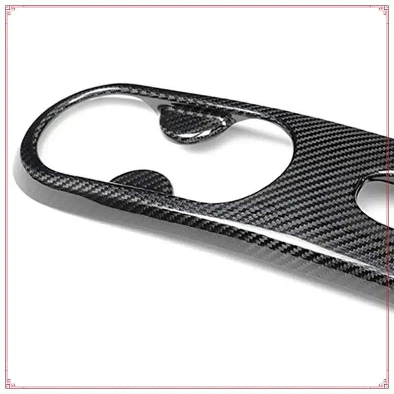Car Water Cup Holder Panel Cup Holder Panel Forfiat 500 Abarth 595 Handbrake Sticker Forfiat 500