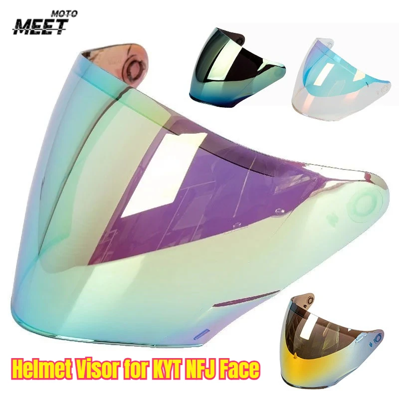 

Motorcycle Helmet Visor for KYT NFJ Face Shield Visor Windshield Sunshield Anti-UV Dustproof Helmet Accessories Viseira Capcete