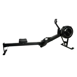 Rising new design fitness gym equipment air rower Wind rowing machine with monitor