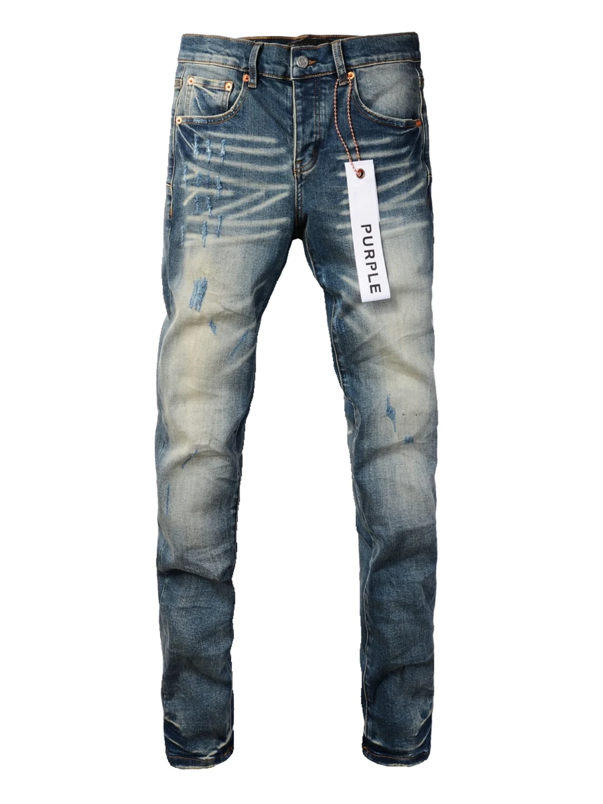Retro waed elástico fino ajuste jeans masculino primavera novo sle jovem casual calças compridas algodão estiramento denim marca na moda