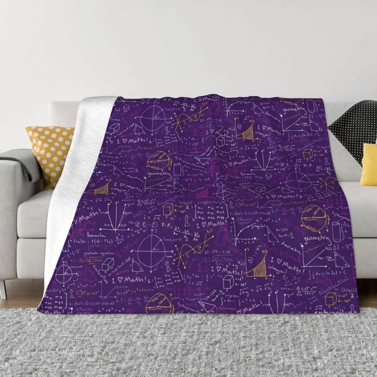 Math Lessons Four Seasons Universal Blanket Movie Theater Can Be Covered Halloween Gifts