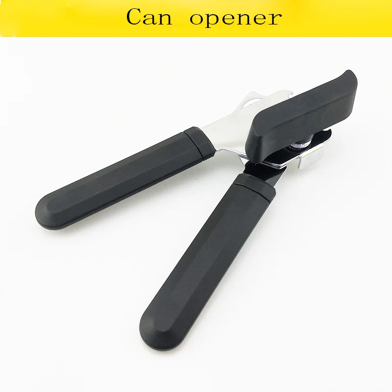 Safe Cut Can Opener Professional Stainless Smooth Edge Can Opener handheld Comfortable Handle Food Grade Opener for Kitchen