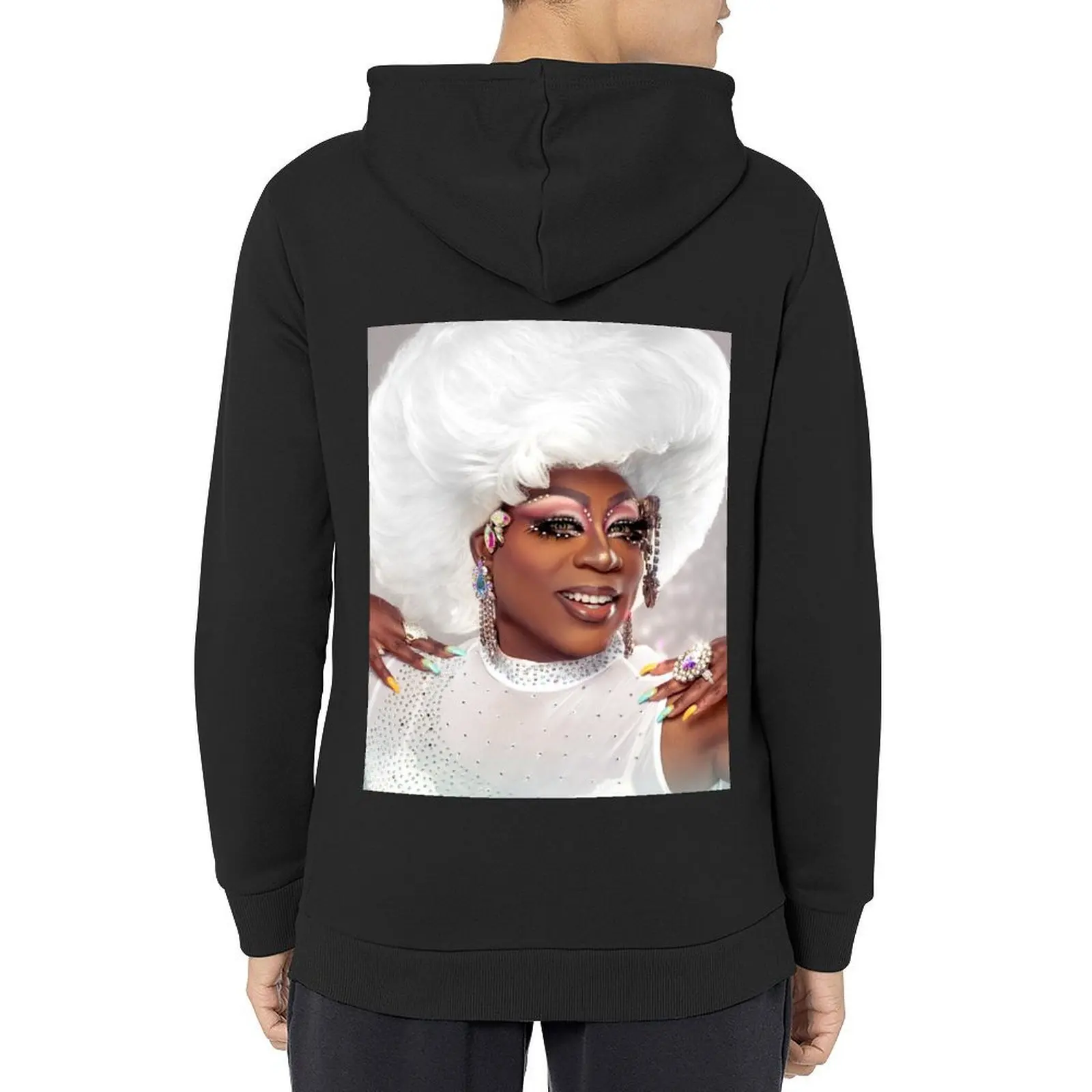 

Fefe Sparkles - Photo by Scotty Kirby Hoodie men's sweat-shirt winter clothes men's clothing men's autumn clothes hoodies