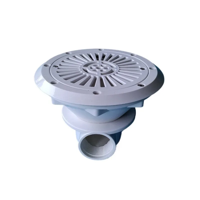 1 PCS Pool Backwater Civil Construction Pool Main Drainer Swimming Pool Floor Drain White