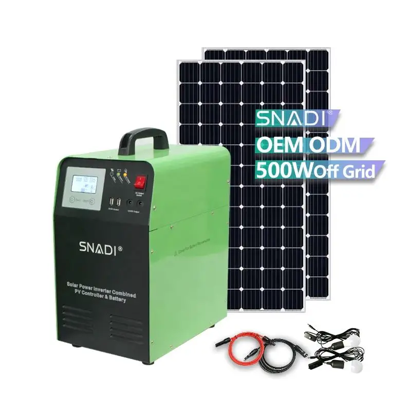 Solar Generator 500W All In One Generators Solar Portable Power Stations