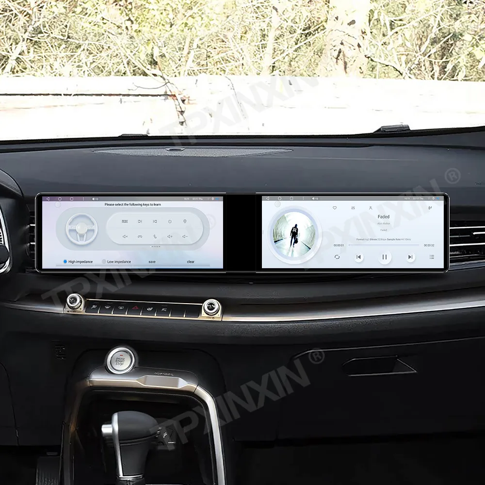 

12.3'' Двухэкранный автомобильный радиоприемник для Great Wall Haval H6 2017-2019, мультимедийный видеоплеер, стереосистема, GPS-навигация, CarPlay, 4G