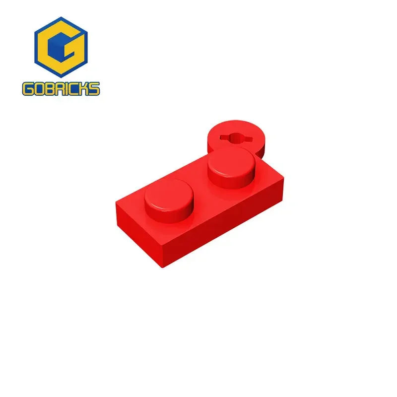 Gobricks 1 Pcs MOC Hinge Plate 1 x 4 Swivel Top Compatible With 2430 19953 Model Building Blocks Parts Kids Assembly Toys Gifts