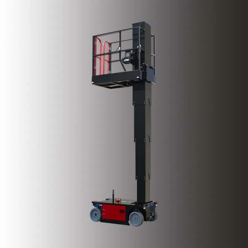 منصة رأسية لرفع الأكمام ذاتية الدفع بالكامل، كهربائية متعددة الوظائف بالكامل #4