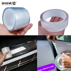 70/50/30mm Car Door Edge Transparent Protective Film Anti Scratch Nano Tape Auto Trunk Sill Scuff Door Edge Protector Film