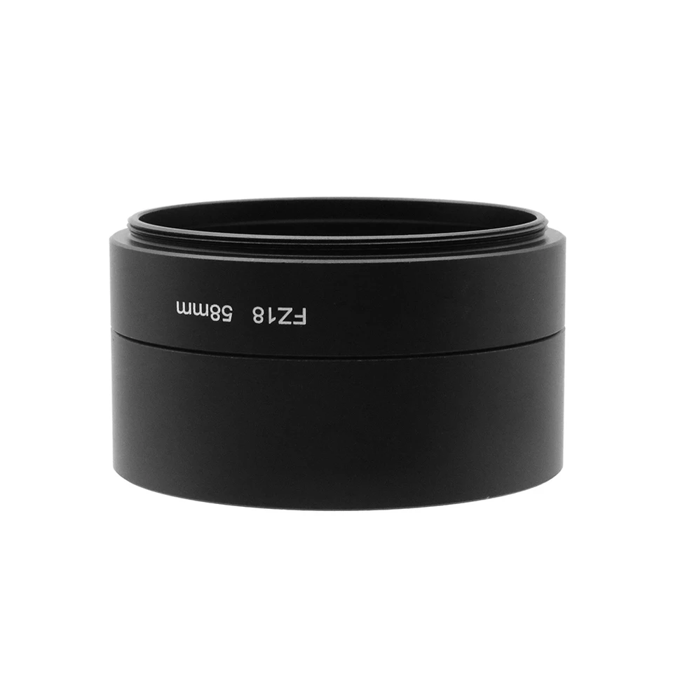 58mm Camera Lens Filter Adapter Tube For Panasonic DMC-FZ18 DMC 