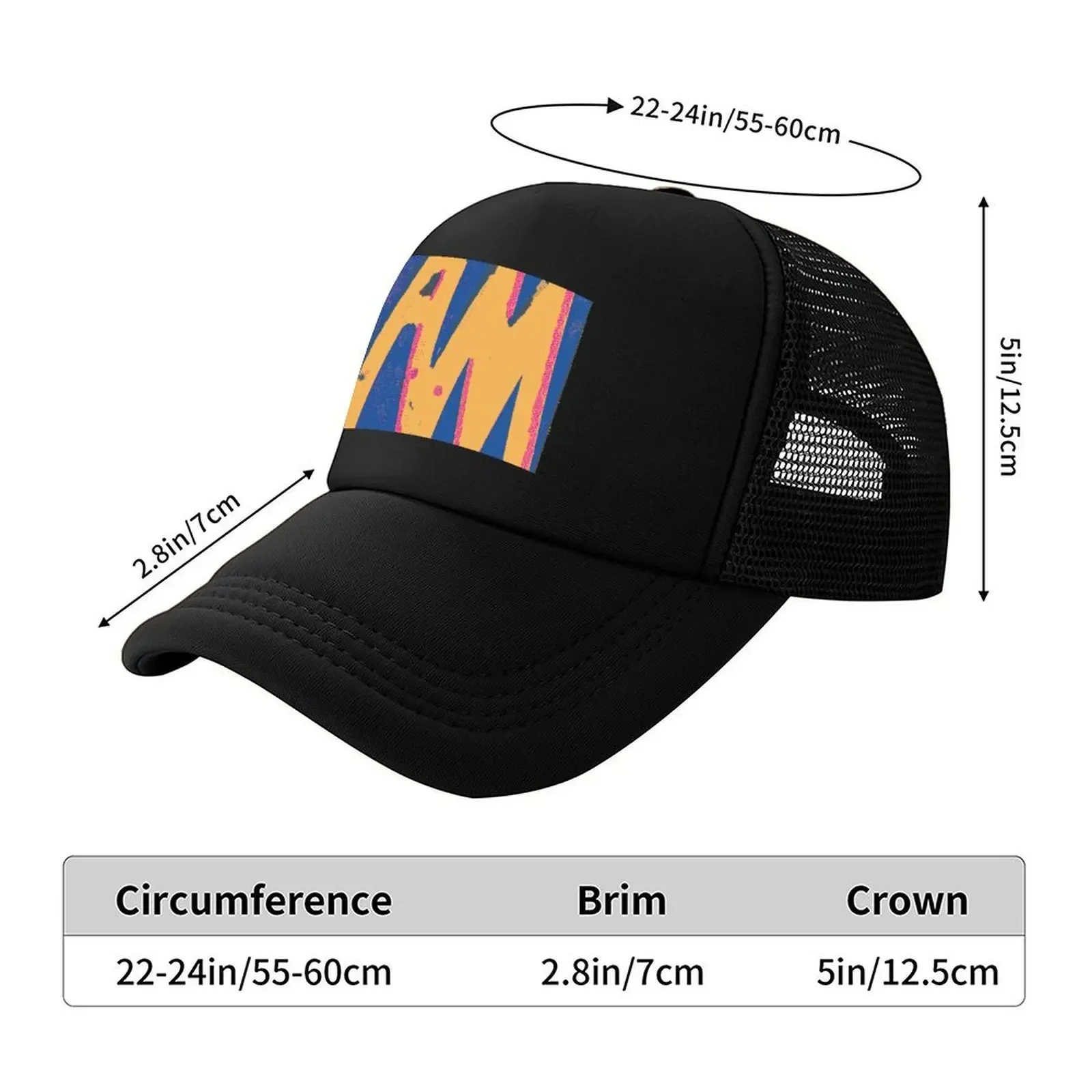 RAM Pixel Baseball Cap Designer Cap Fishing Cap Sunscreen Sports For Men Women's