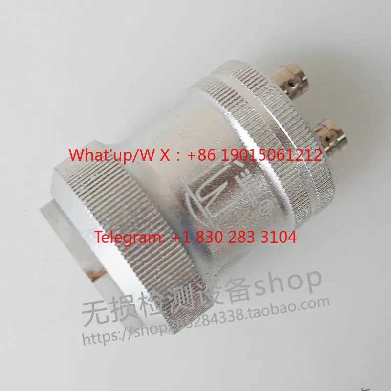 Shantou brand ultrasonic flaw detector dual crystal straight probe 2.5P20FGF20 UT focusing split probe