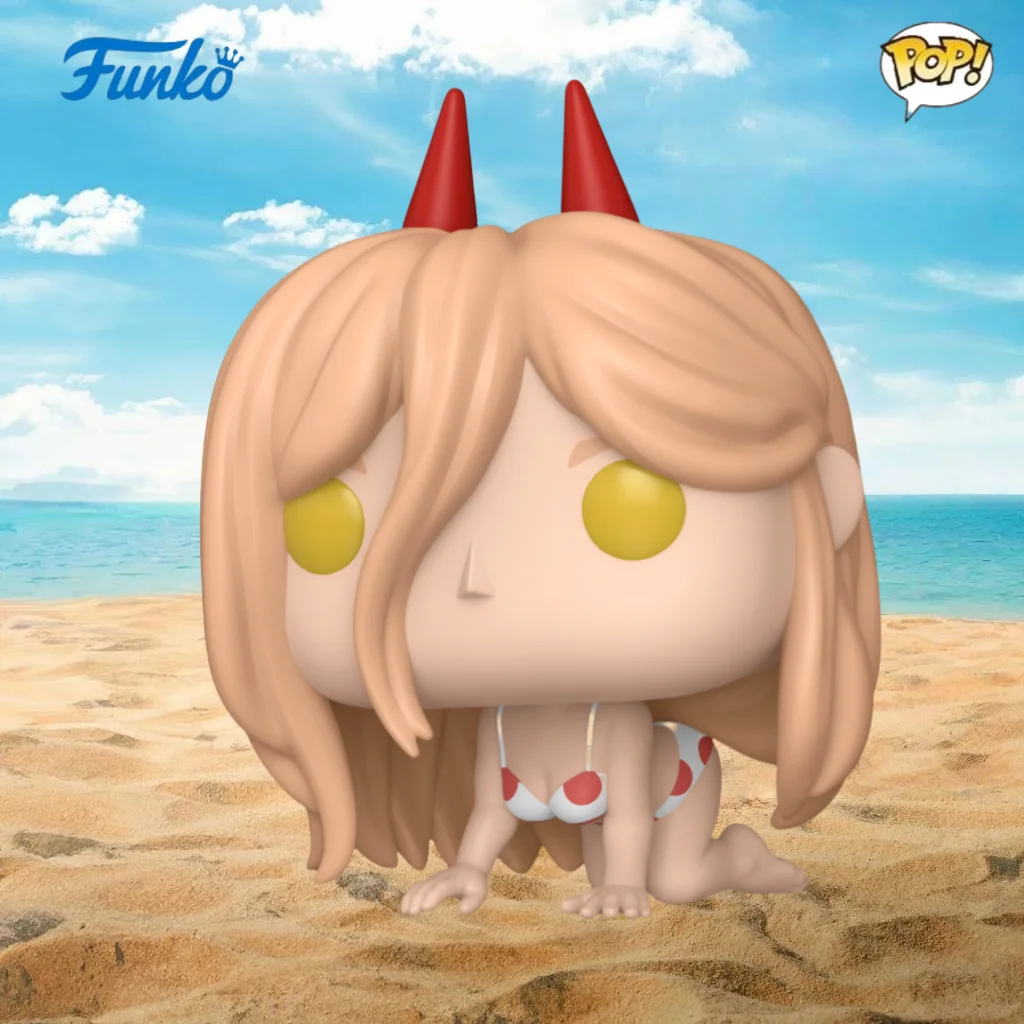 

Power (Bikini)1975 Figures Funko Pop Chainsaw Man Swimwear Power 3.3Inch Vinyl Figure Collectible Limited Edition Model Toy Gift