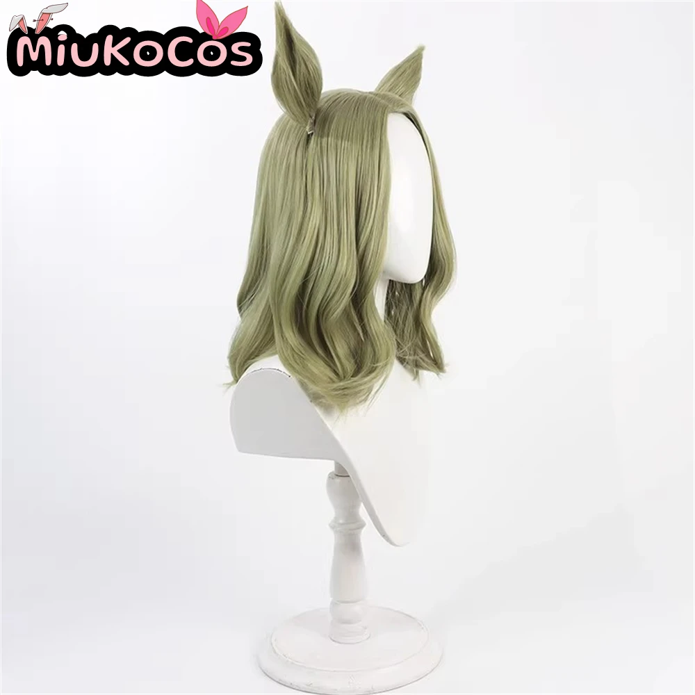 IN STOCK エアメサイア Inherited Hope Cosplay Wig With Ears and Tail MiukoCosplay Umamusume:Pretty Derby Cosplay Wig 4