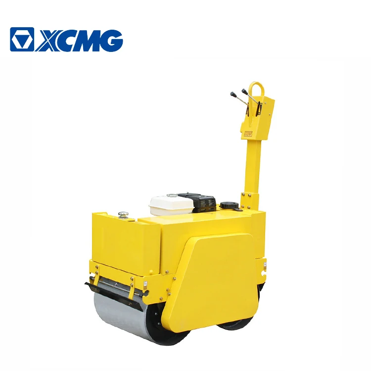 Oficjalny mini wałek drogowy XCMG XGYL642-1, prowadzony przez osoby, do prac drogowych