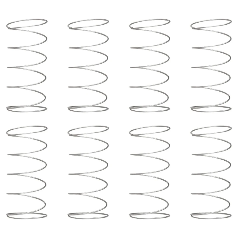 

Pack of 8 Toilet Flush Spring Push Spring for Efficient & Stable Performances Dropship