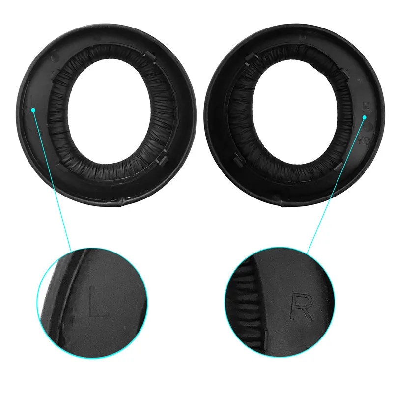 Sostituzione 2 pezzi auricolare per sony PS4 GOLD 7.0 PSV PC VR CUHYA0080 cuffia auricolare cuscino auricolare coppe auricolari copertura auricolari accessori