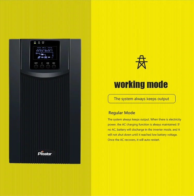 2.5KVA 220V 24V Line Interactive Computer UPS Connection Diagram Home UPS