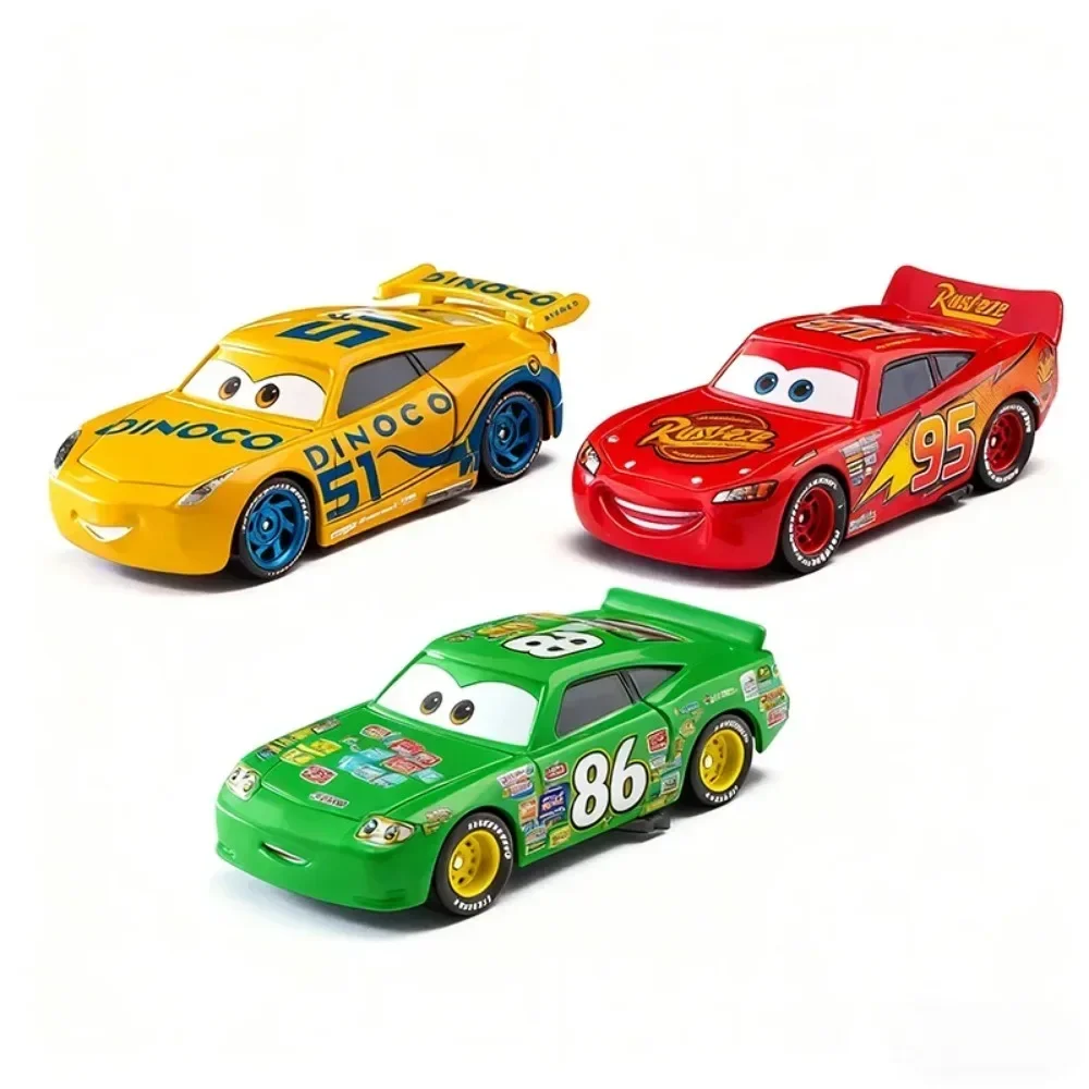 Neues Schiebe-Modellauto-Set aus Druckgusslegierung, Cartoon-Mini-Rennautos, Überraschungsgeschenk zum Geburtstag für Kinder – Detail 15