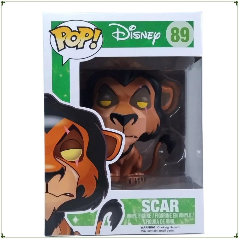 

Funko Pop Action Toy Figures Film The Lion King Periphery Q-version Scar Doll Model Decorative Ornaments Birthday Gift in Stock