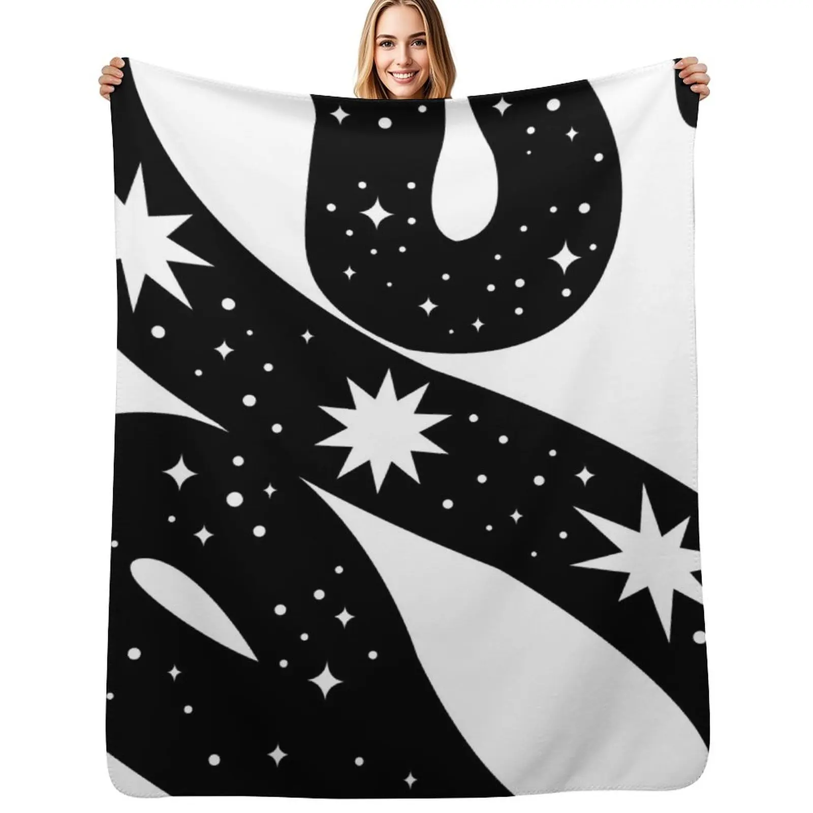 Space snake 1 Throw Blanket Thin Soft Blanket for Summer Night Sleeping