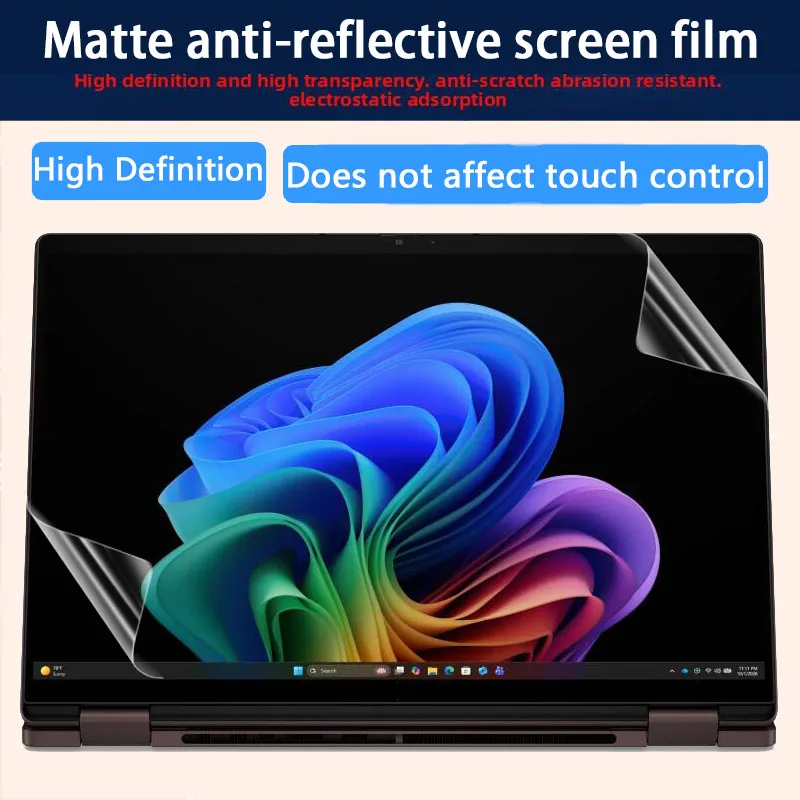 For HP OmniBook X Flip 2-in-1 14-kc Screen protective film laptop Touch screen film Anti-peep film Anti-reflective film