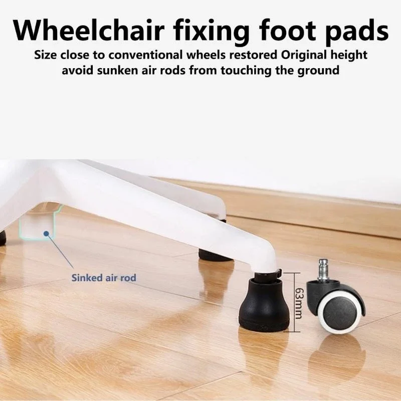 Office Chair Wheel Stoppers Set