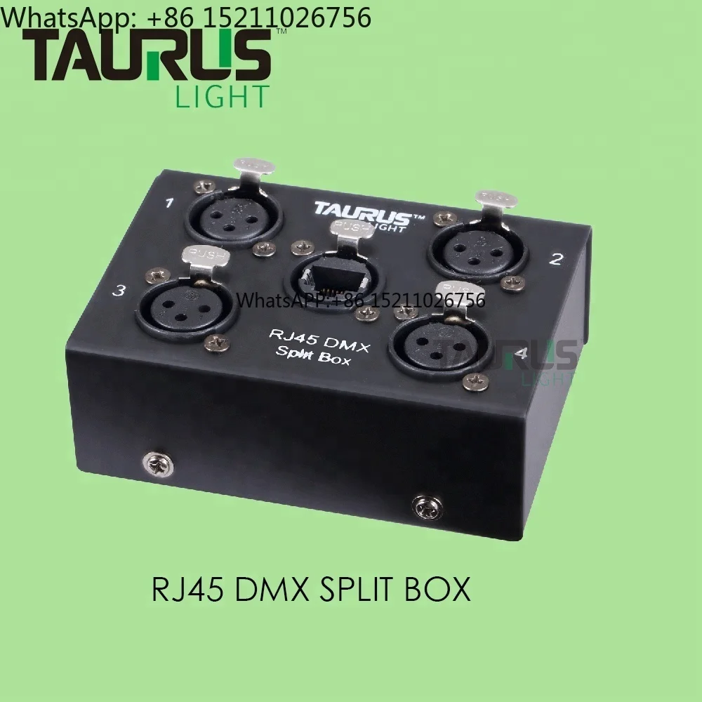 Audio Equipment Dmx 5 Pin Male/female Artnet RJ45 DMX Splitter Connector