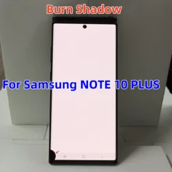 6.8''note 10 Plus For Samsung For Note10+ N975f N975 N975w Lcd Display Touch Screen Digitizer Assembly Replacement，with Defects