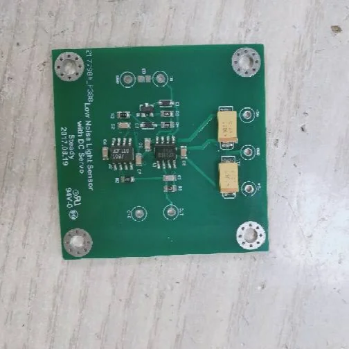 

Low Noise Photodiode Amplifier Circuit Applicable to Precision Optical Analytical Instruments