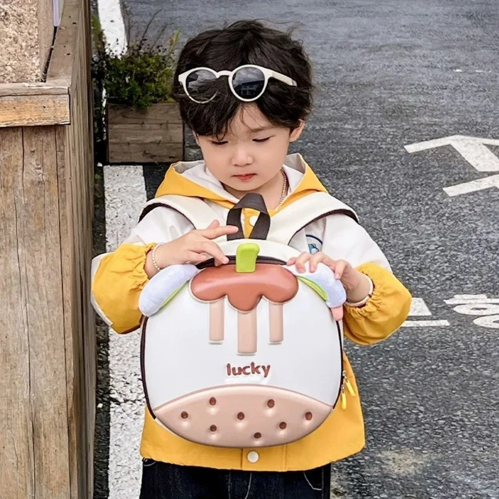 Модный детский рюкзак с героями мультфильмов, детский рюкзак с фруктами и яичной скорлупой, большая вместительная школьная сумка для детского сада, подарки