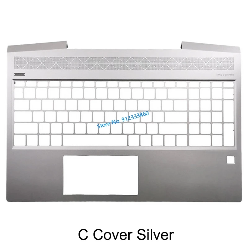 Imagem -05 - Tampa Traseira para Laptop hp Zhan 99 g1 Tpn-c134 Zbook 15v Série g5 Lcd Tampa Traseira Superior Dobradiças da Moldura Frontal Palmrest Upper Silver Novo