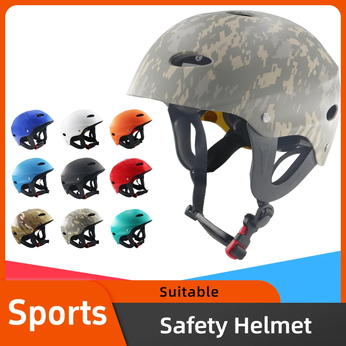 2025 NEW 15 Color Certification Water SportsSafety Helmet for Kayaking Water Skiing Canoeing 15 Colors  surfing Sporting Driftin