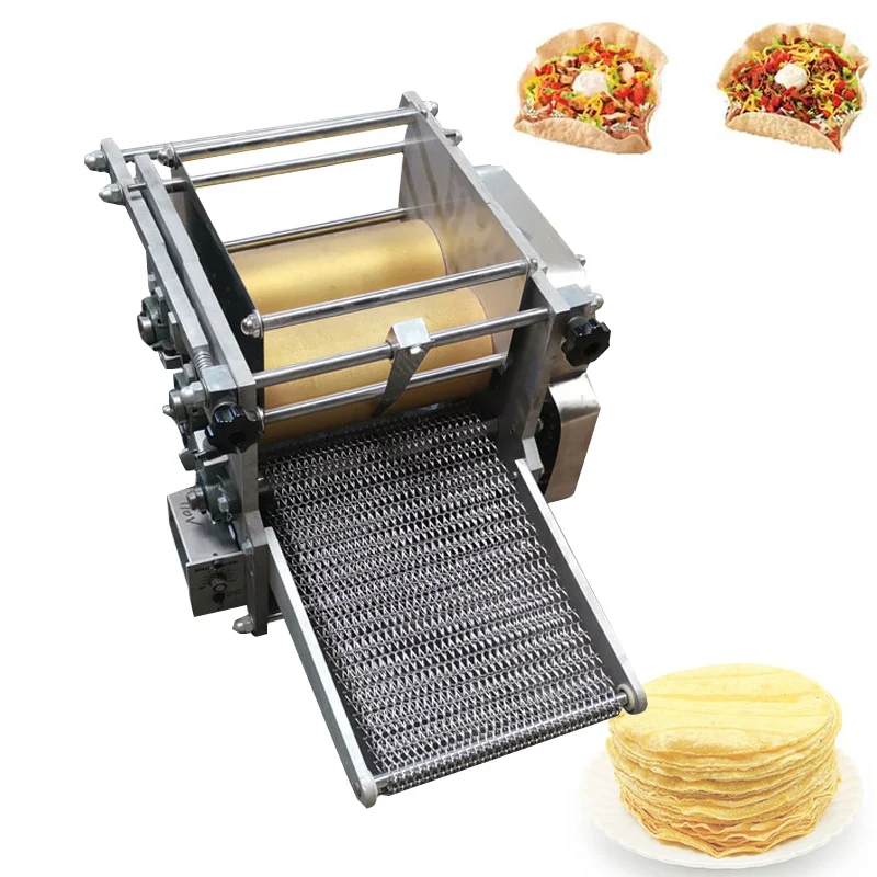 10/15/20cm Automatic Tortilla Making Machine Industrial Automatic Corn Mexican Tortilla Machine Grain Product Making Machine